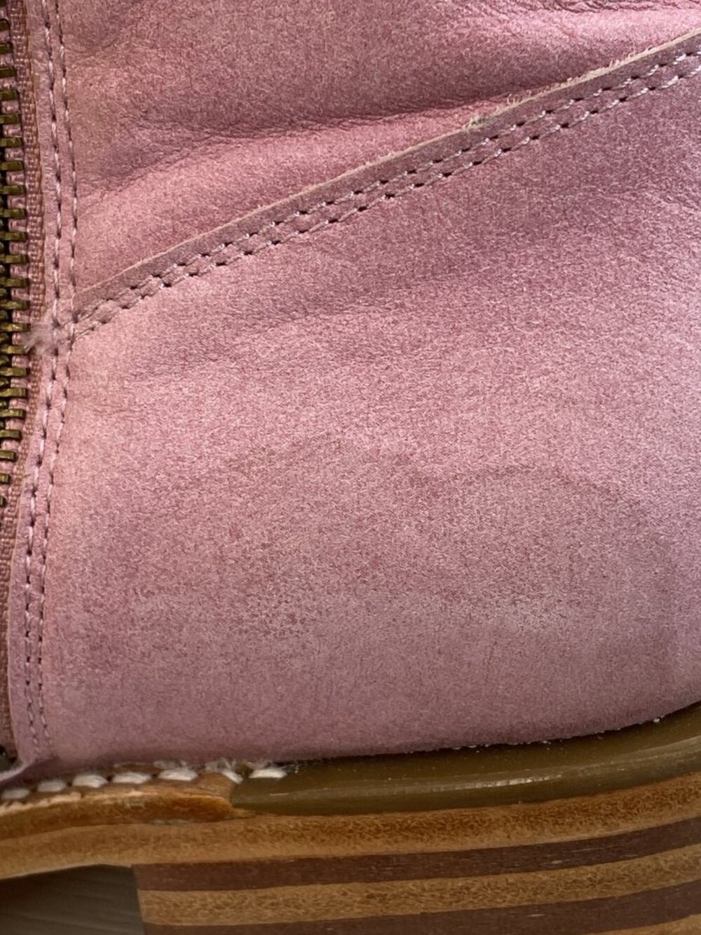 Frye Exclusive Campus Buckle Boots Women's Size 10B Pink Leather Riding Boot - Picture 11 of 12